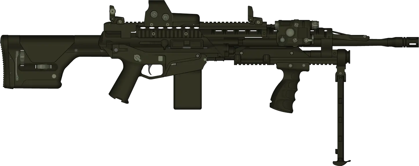 Machine gun PNG