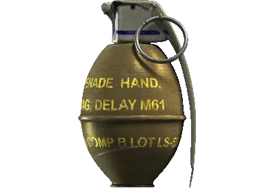 Hand grenade PNG