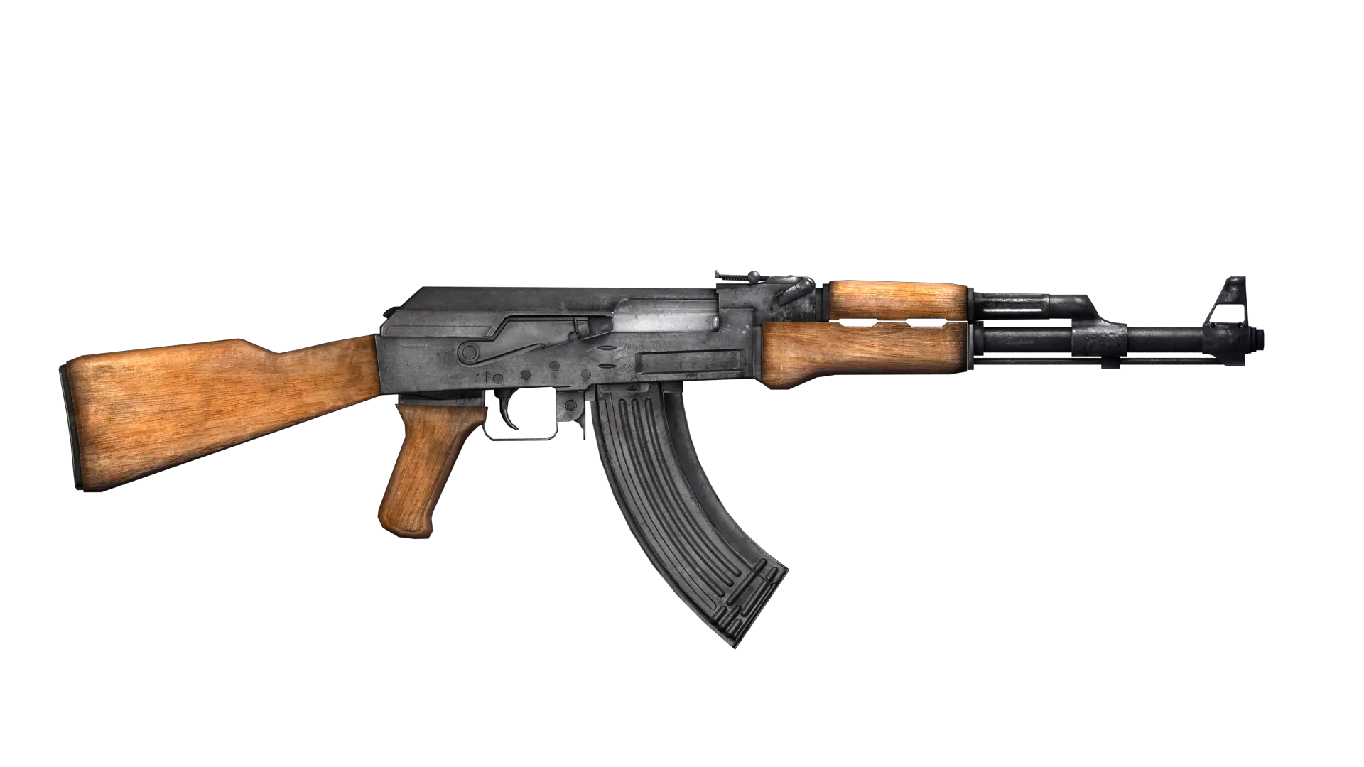 AKM Kalash russian assault rifle PNG