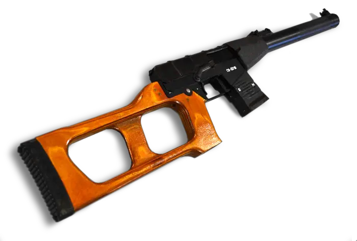 Vintorez VSS russian assault rifle PNG