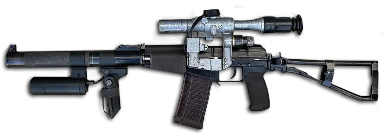 VSS Val russian assault rifle PNG
