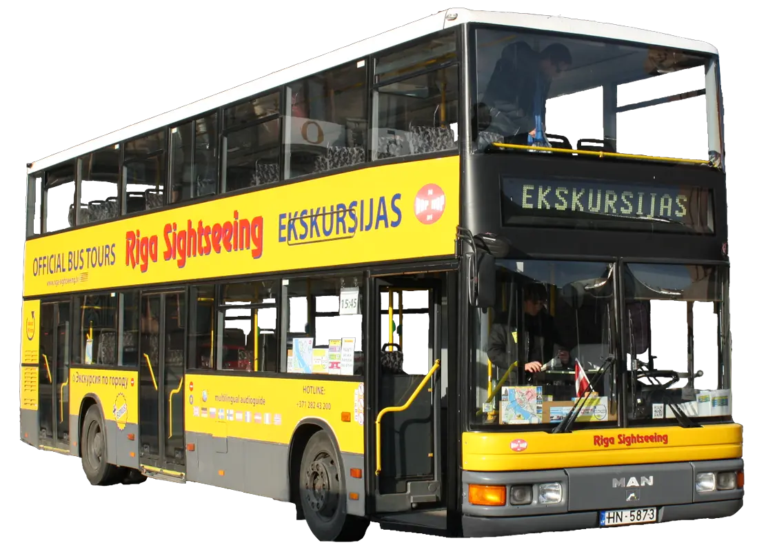 City bus PNG image