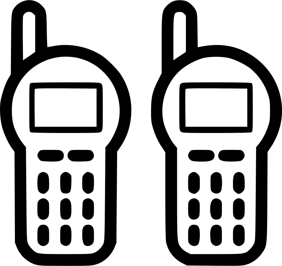 Walkie-talkie PNG