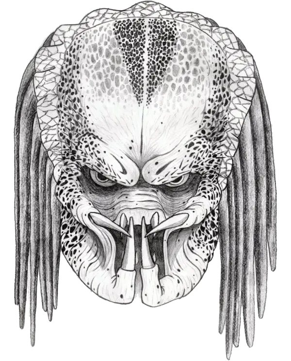 Predator head PNG