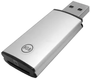 USB flash drive PNG