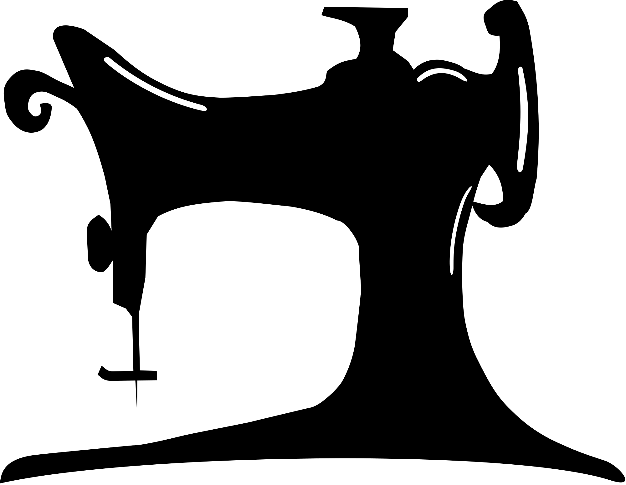 Sewing machine PNG