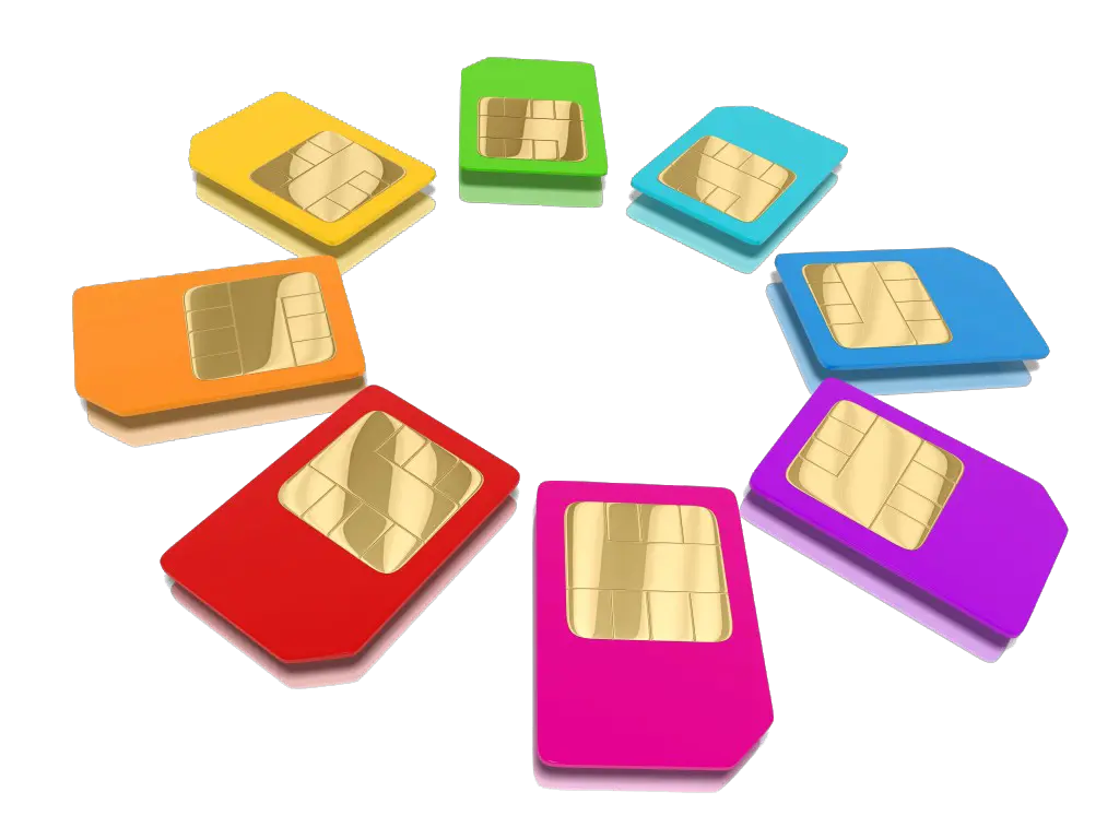 Sim cards PNG image