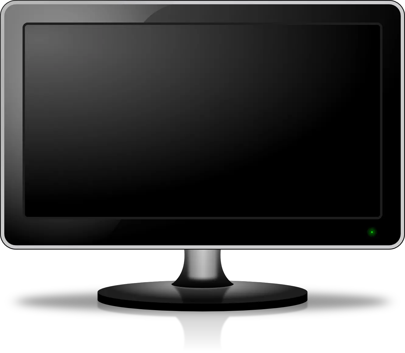 LCD display monitor PNG image