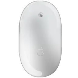 White computer mouse PNG image