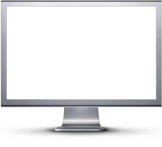 Monitor Apple transparent LCD PNG image