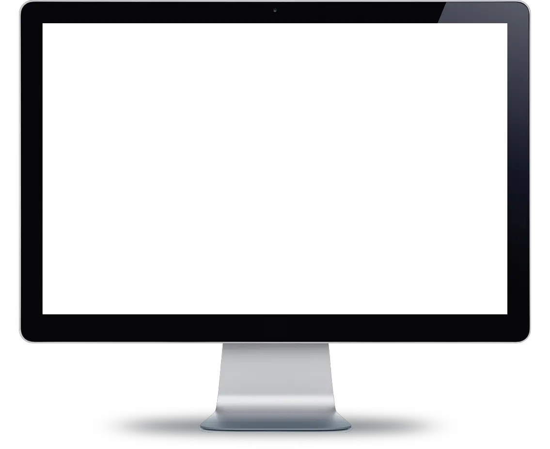 Monitor transparent LCD PNG image