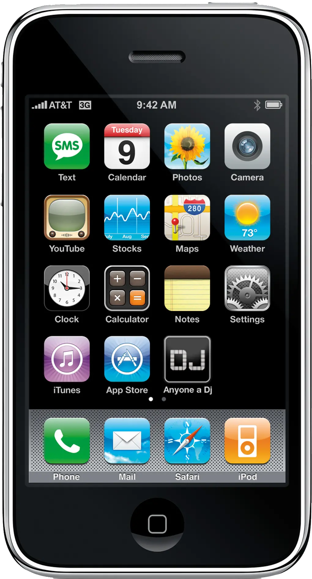 Apple iphone PNG image