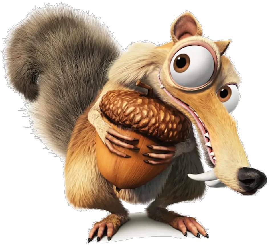 Ice Age squirrel PNG