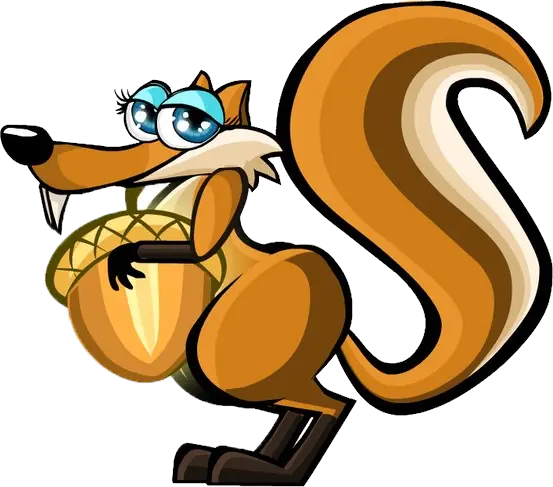 Ice Age squirrel PNG