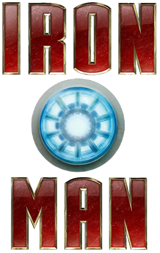 Ironman logo PNG