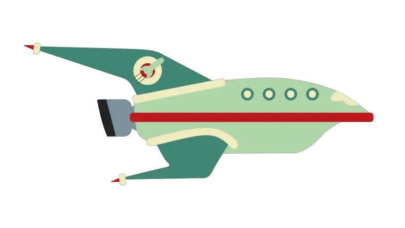 Futurama ship PNG