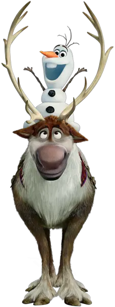 Frozen Sven and Olaf PNG