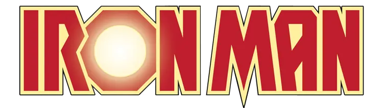 Ironman logo PNG
