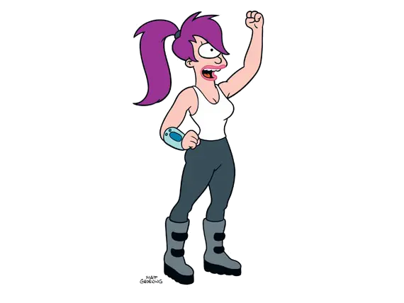 Futurama Leela PNG