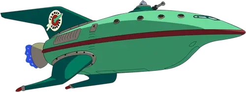 Futurama ship PNG