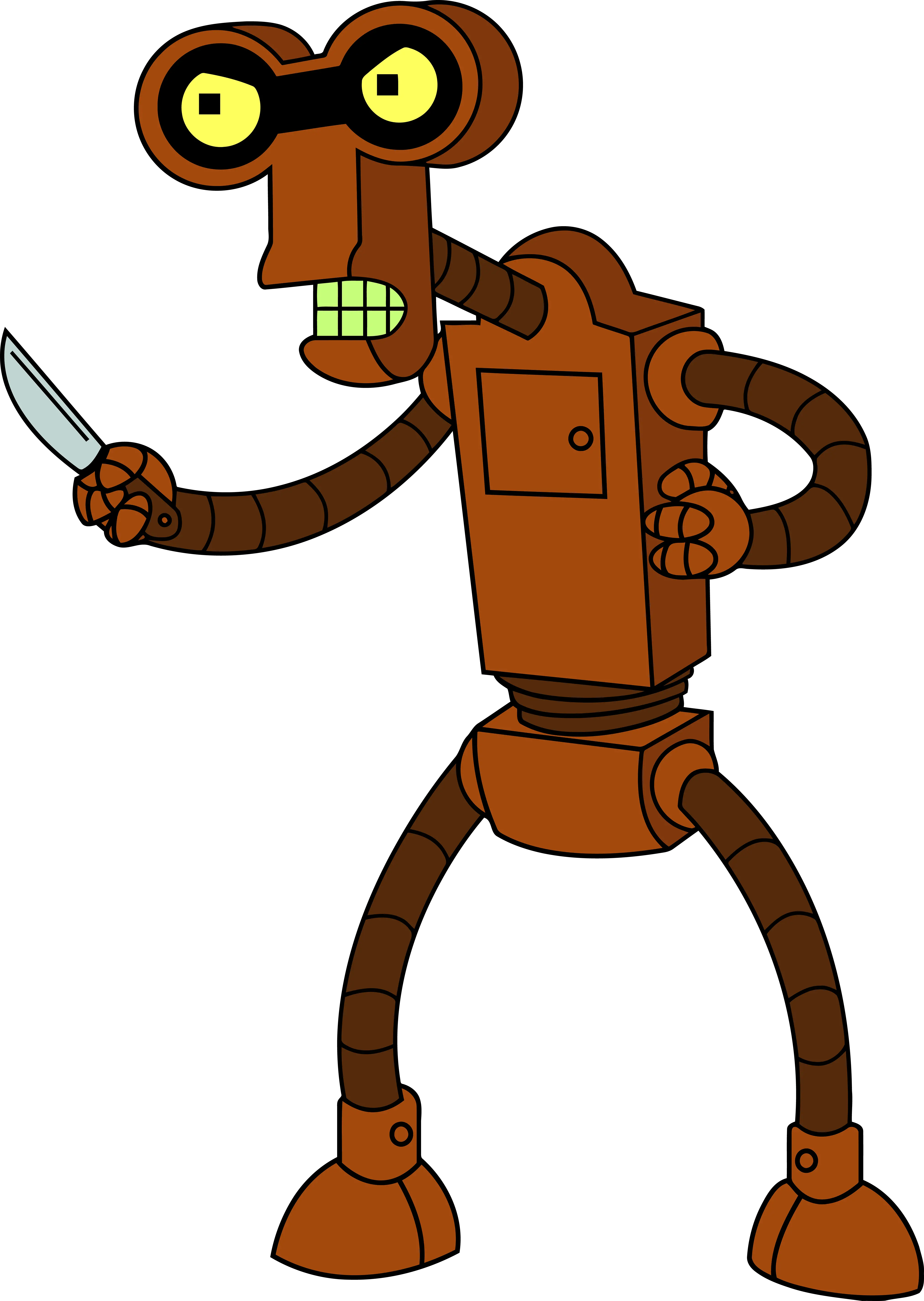 Futurama robot PNG