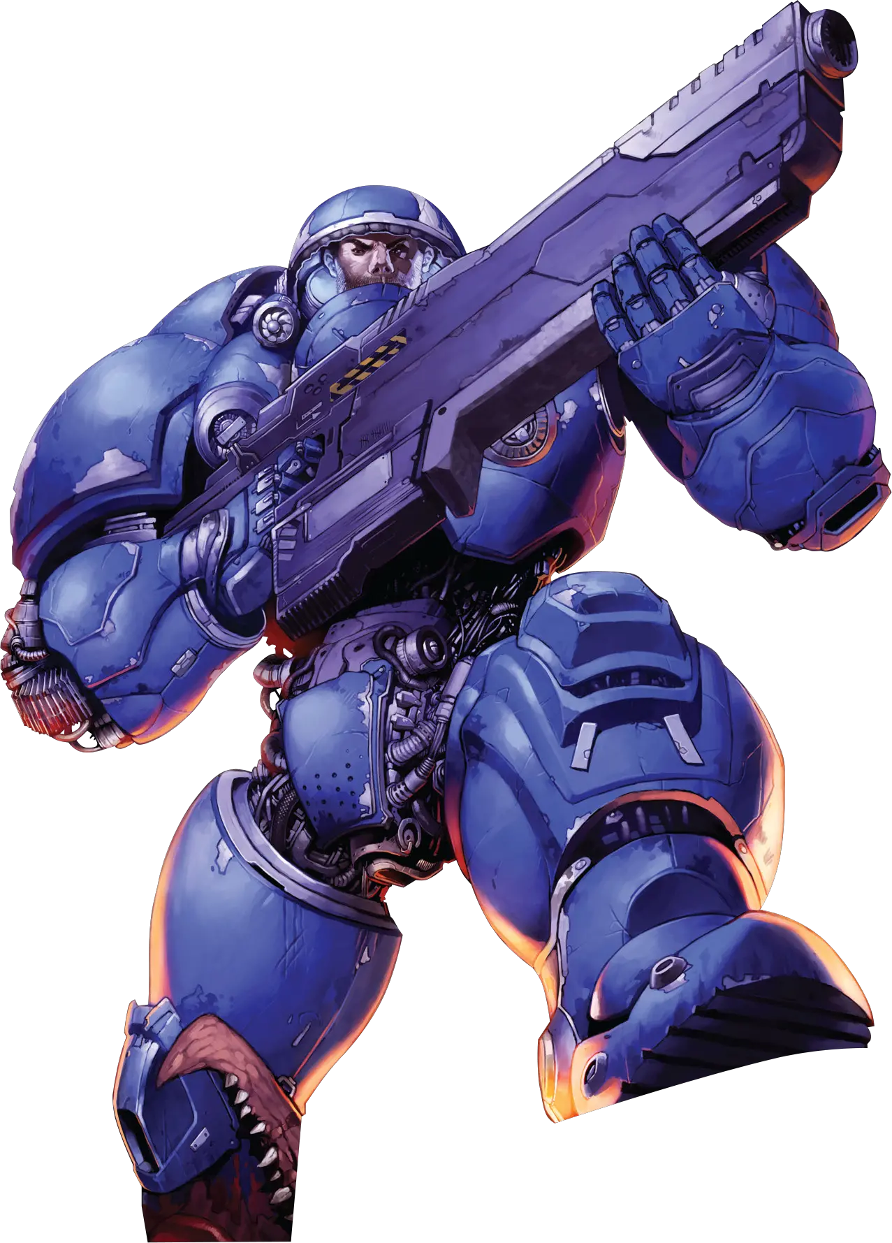 Starcraft marine PNG