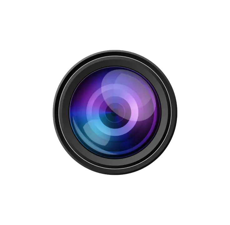 Camera lens PNG