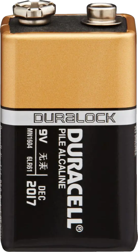 Battery Duracell PNG