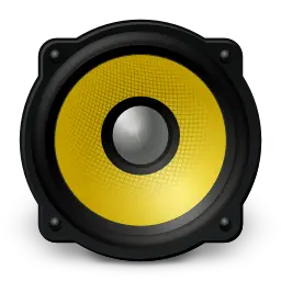 Audio speaker PNG
