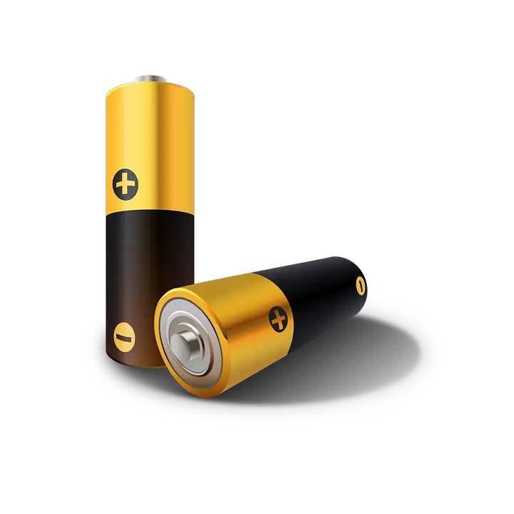 Alkaline battery PNG