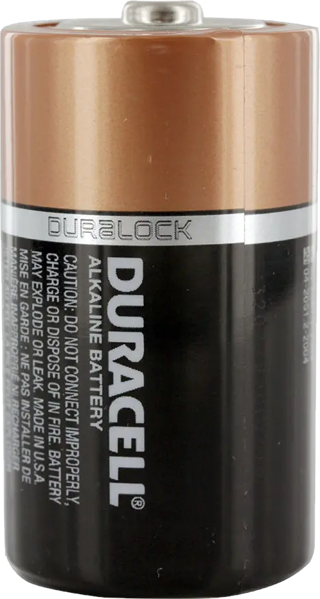 Battery Duracell PNG