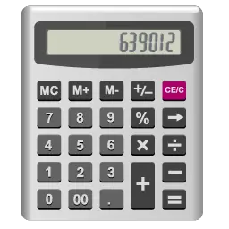 calculator PNG image