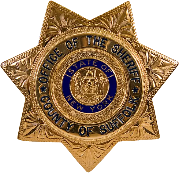 Sheriff badge PNG