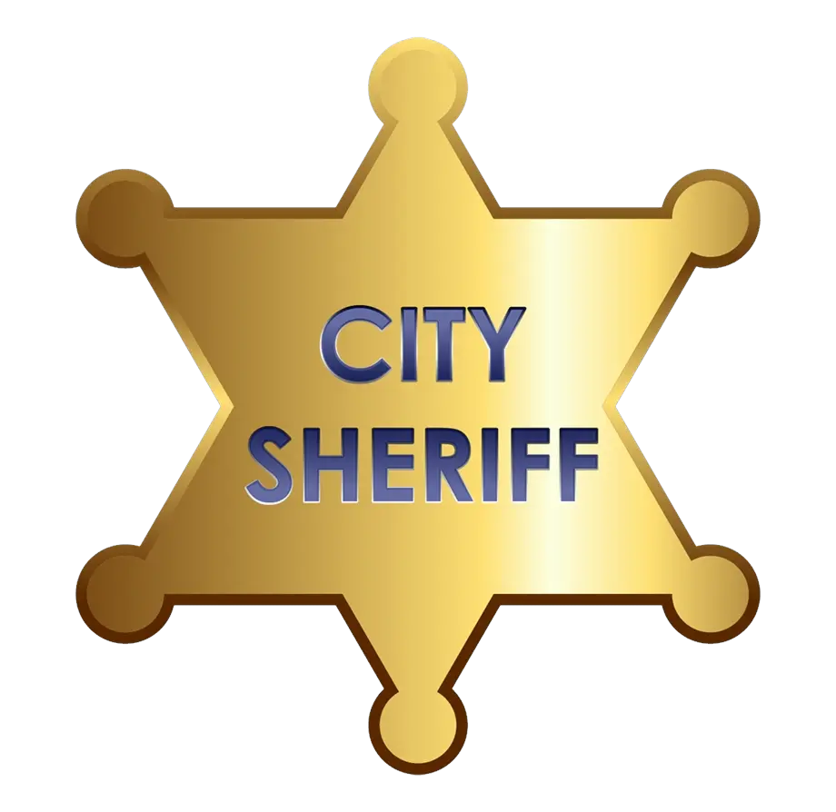 Sheriff badge PNG