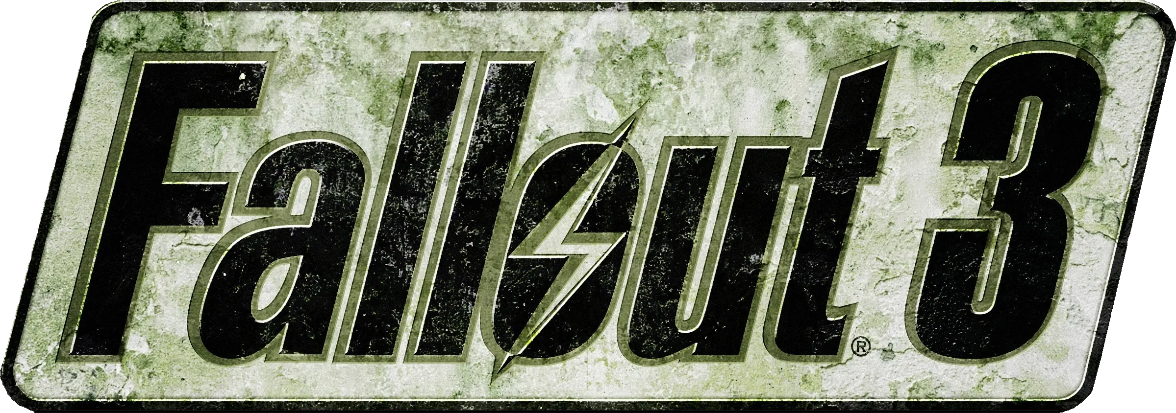 Fallout 3 logo PNG
