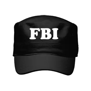 FBI cap hat PNG