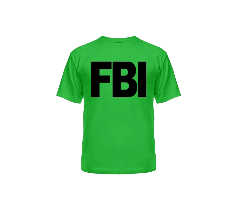 FBI shirt PNG
