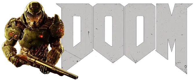 Doom logo PNG