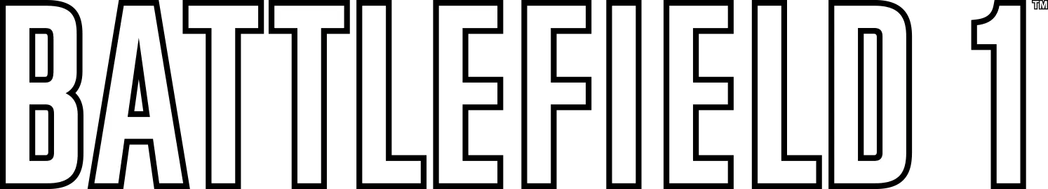 Battlefield 1 logo PNG