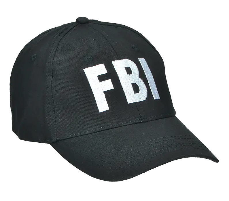 FBI cap hat PNG