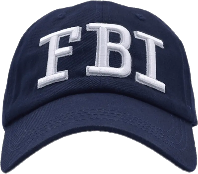 FBI cap hat PNG