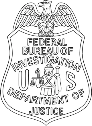 FBI badge PNG