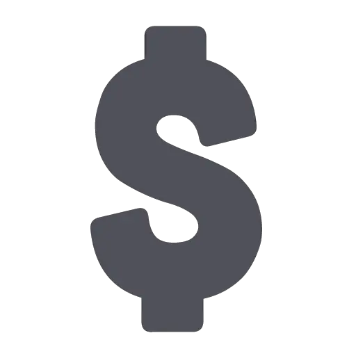 Dollar sign PNG