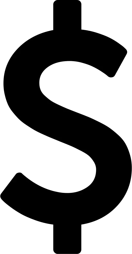 Dollar logo PNG