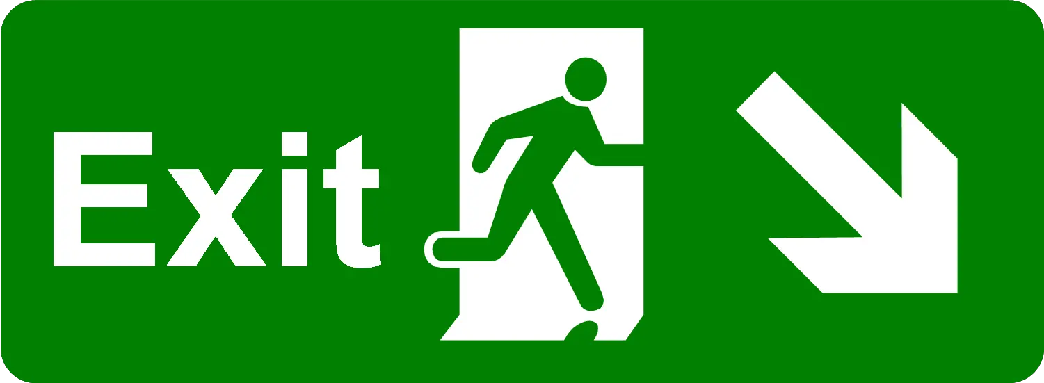 Exit PNG