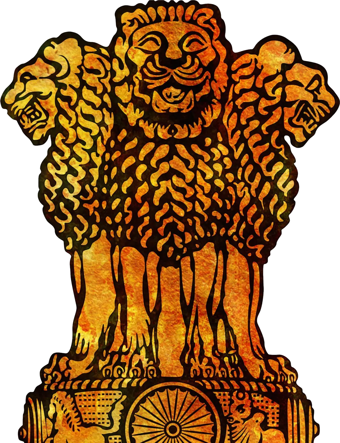 Coat of arms of India PNG
