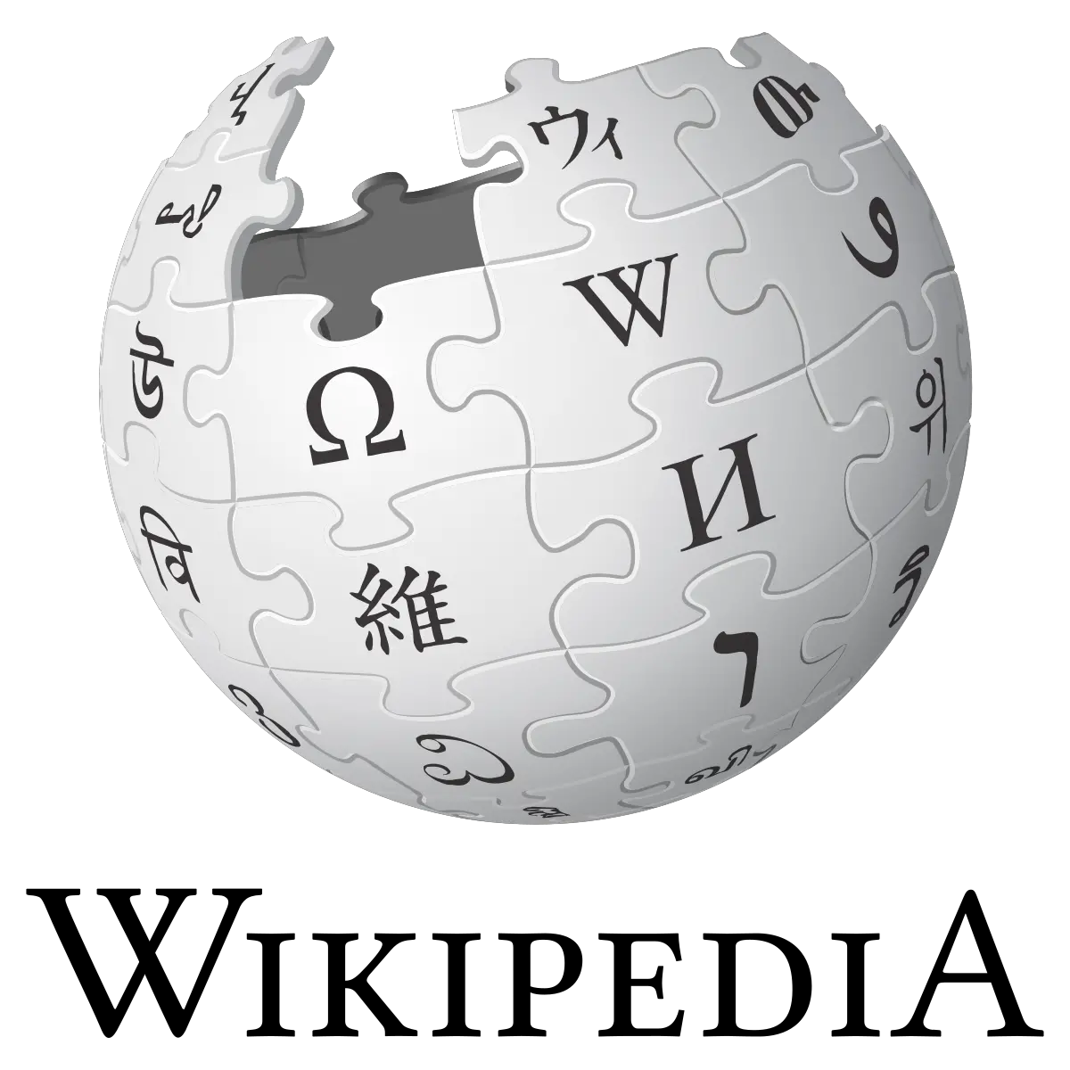 Wikipedia logo PNG