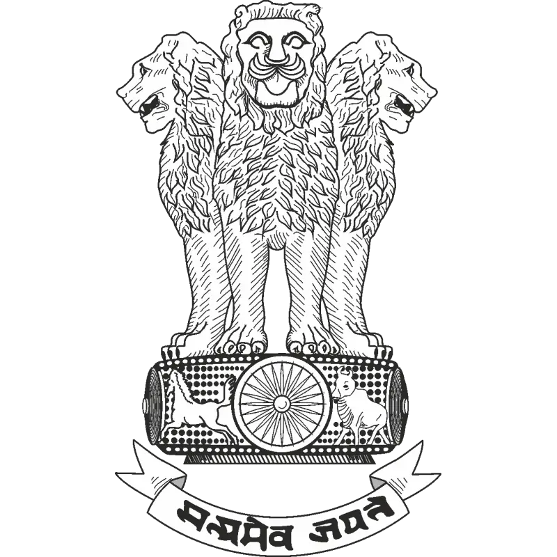 Coat of arms of India PNG