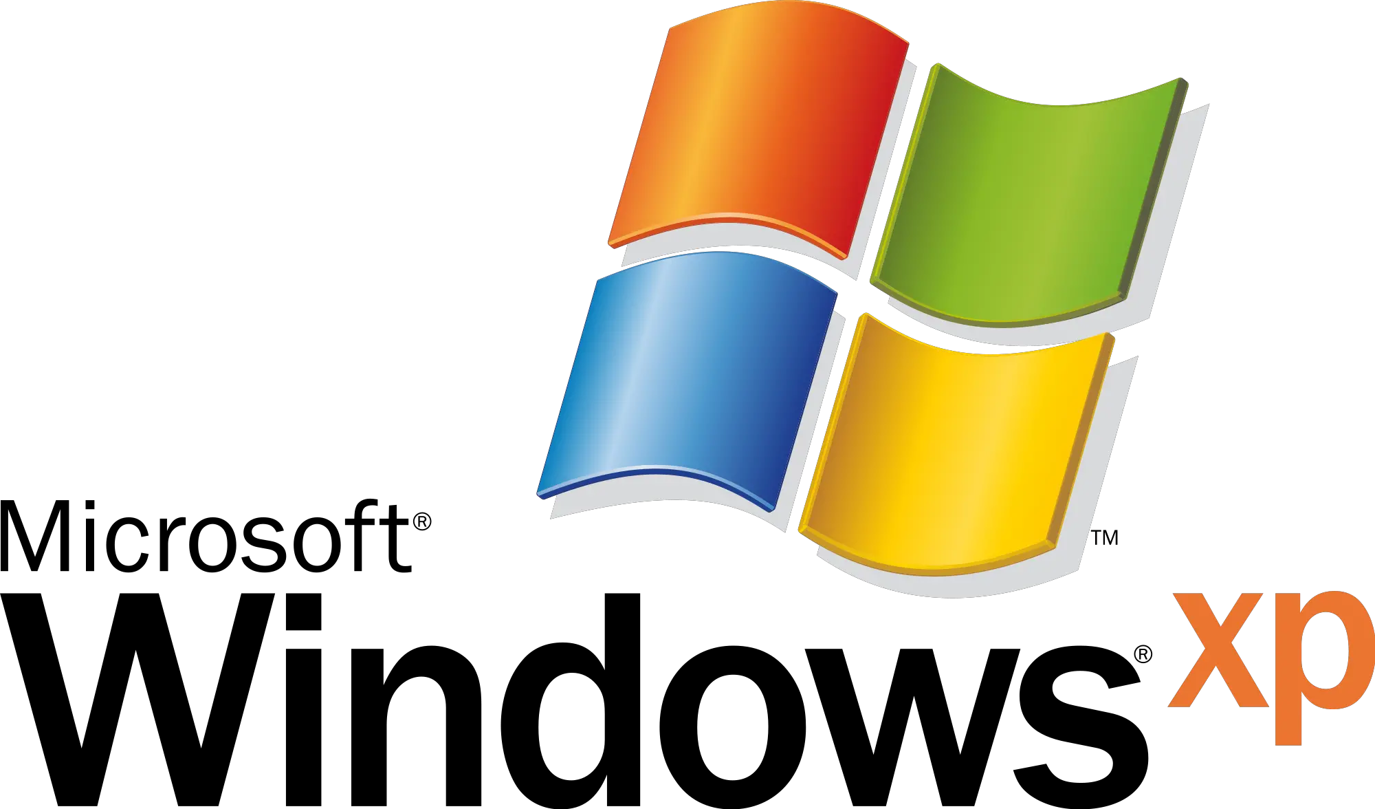 windows XP logo PNG