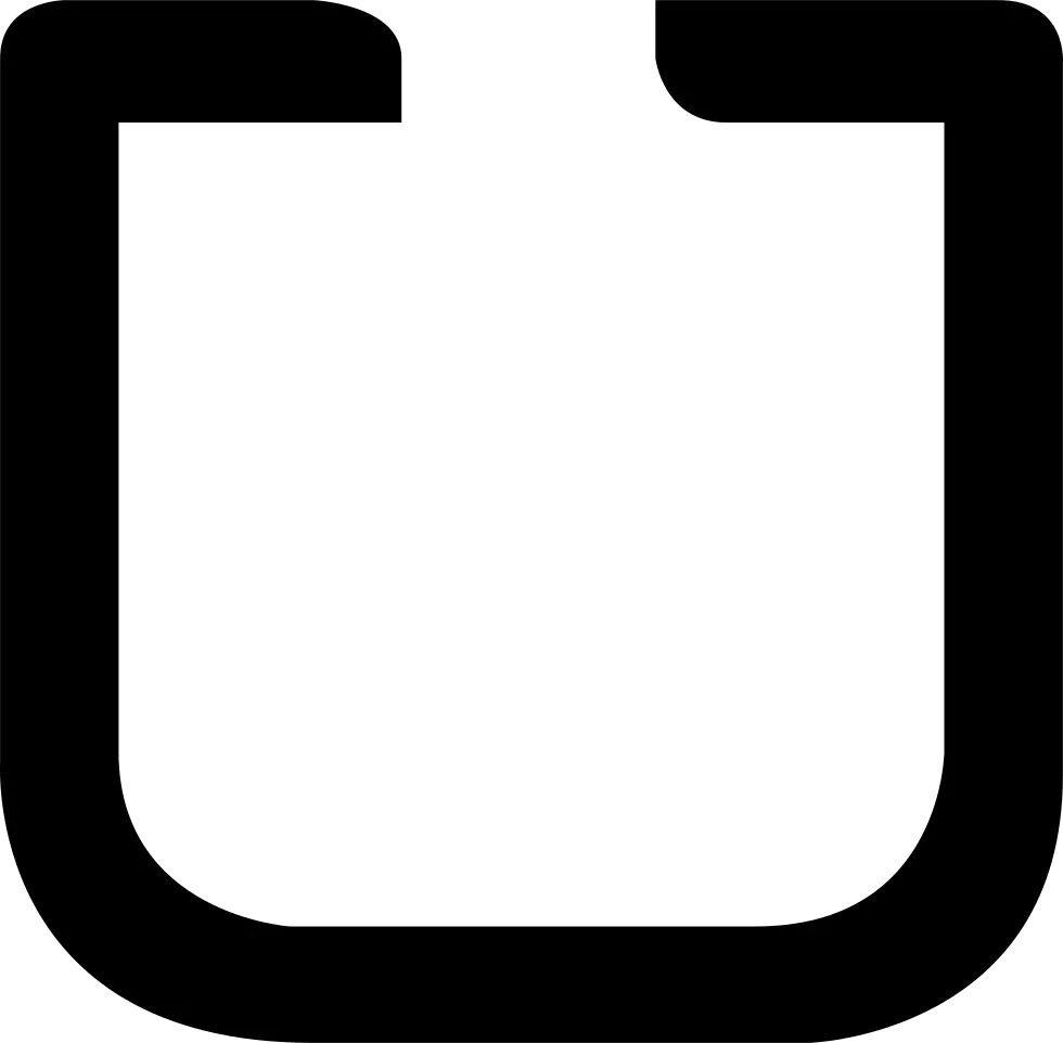 Uber logo PNG